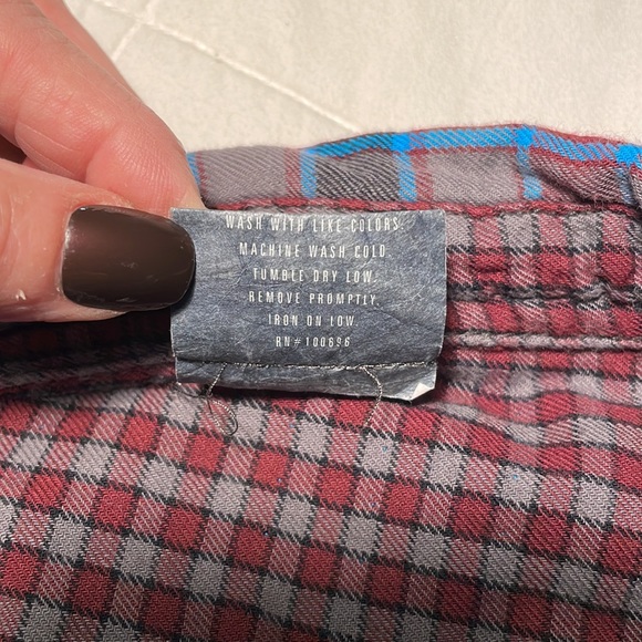 Fully Reversible Flannel Shirt - Picture 8 of 11